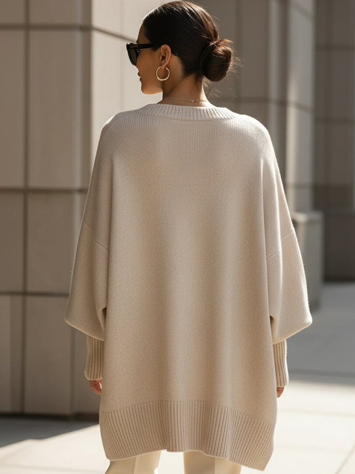 Katarzyna | Swetry Damskie Sweter Oversize Długi Rękaw