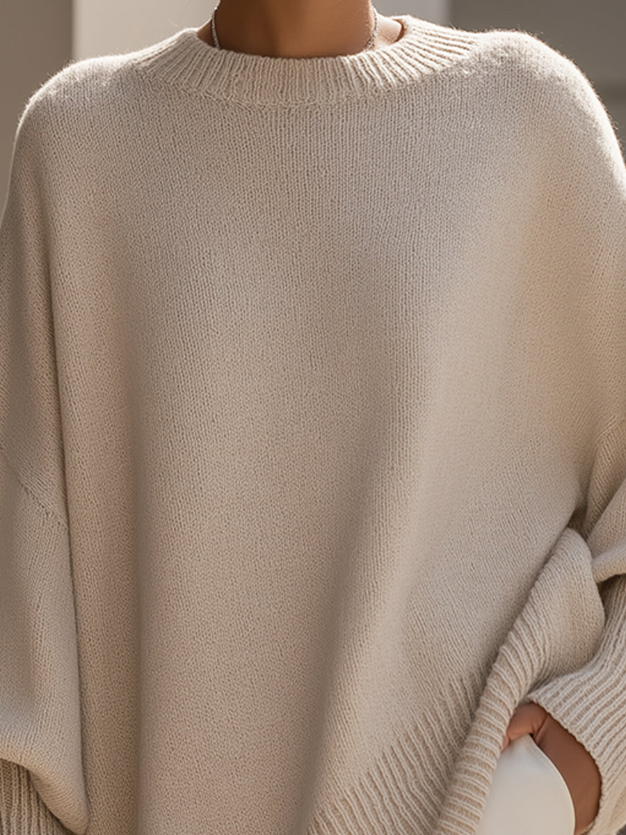 Katarzyna | Swetry Damskie Sweter Oversize Długi Rękaw