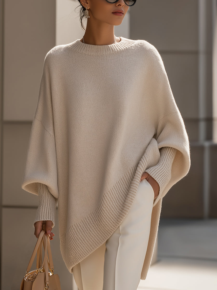 Katarzyna | Swetry Damskie Sweter Oversize Długi Rękaw
