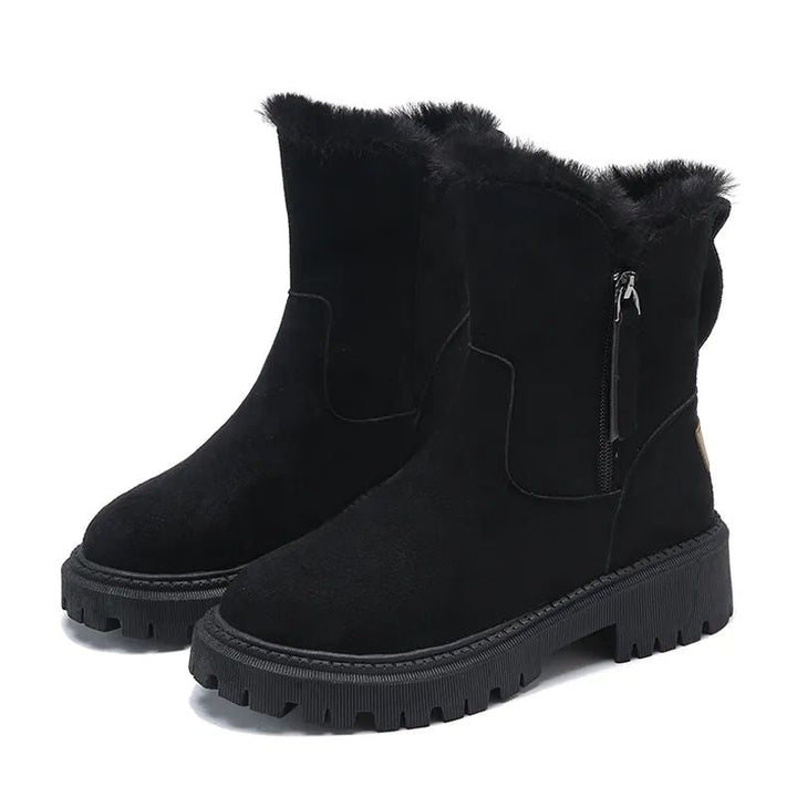 Iga | Buty na Zimę Damskie Zamszowe