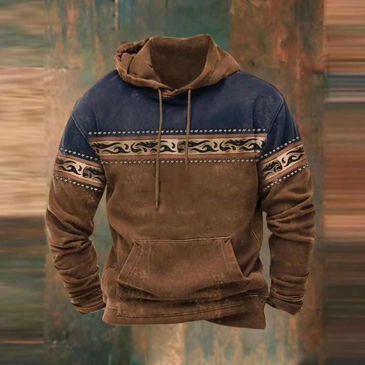 Mateusz | Męska Bluza z Kapturem Wzór