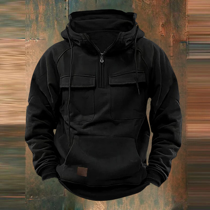 Damian | BlUza z Kapturem Męska z Zamkiem
