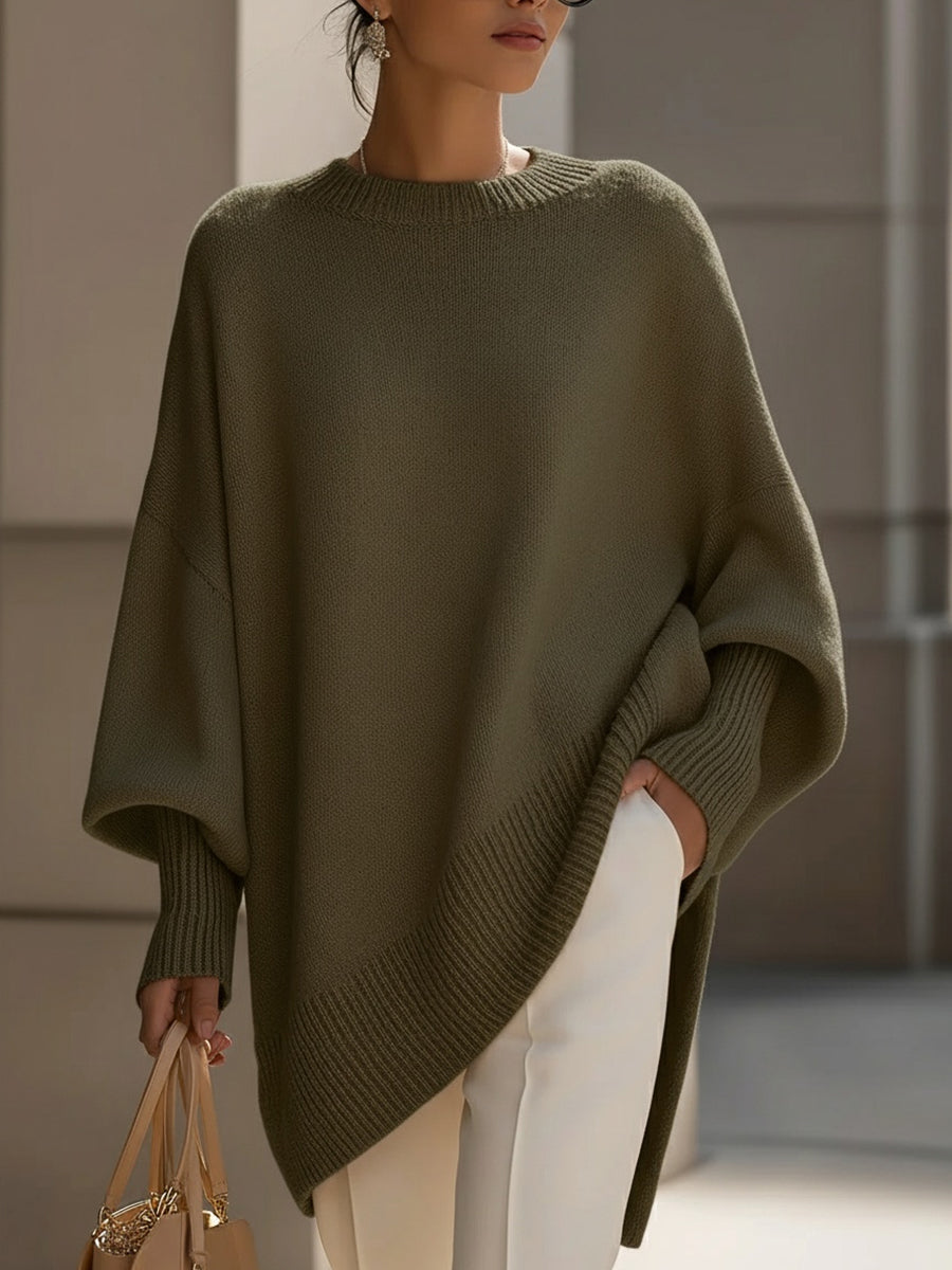 Katarzyna | Swetry Damskie Sweter Oversize Długi Rękaw