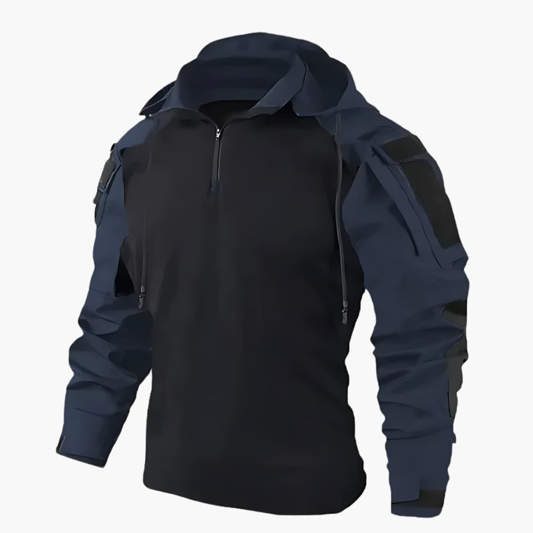Stanisław | Męska Bluza z Kapturem Tactical Zip