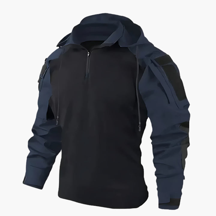 Stanisław | Męska Bluza z Kapturem Tactical Zip