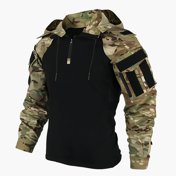 Stanisław | Męska Bluza z Kapturem Tactical Zip