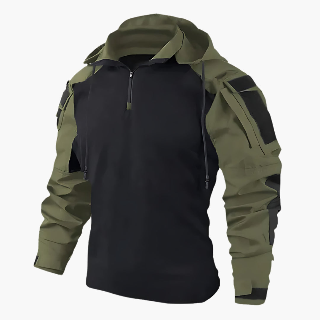 Stanisław | Męska Bluza z Kapturem Tactical Zip