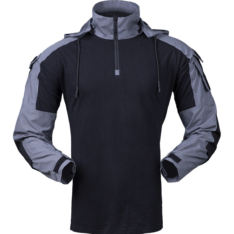 Stanisław | Męska Bluza z Kapturem Tactical Zip