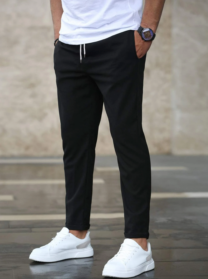 Szymon | Męskie Spodnie Khaki Relaxed Fit