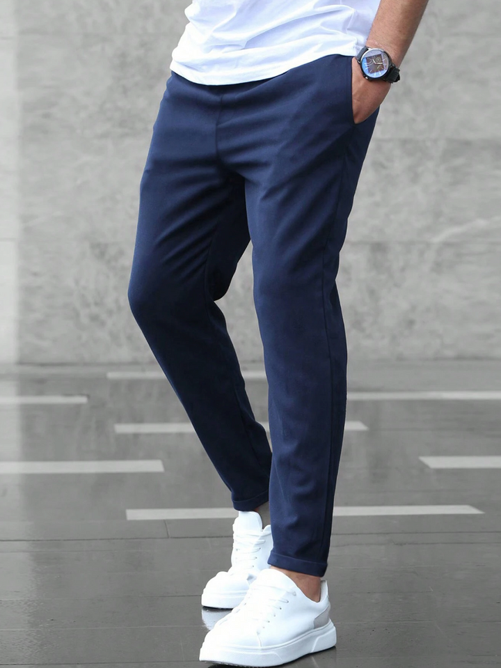 Szymon | Męskie Spodnie Khaki Relaxed Fit