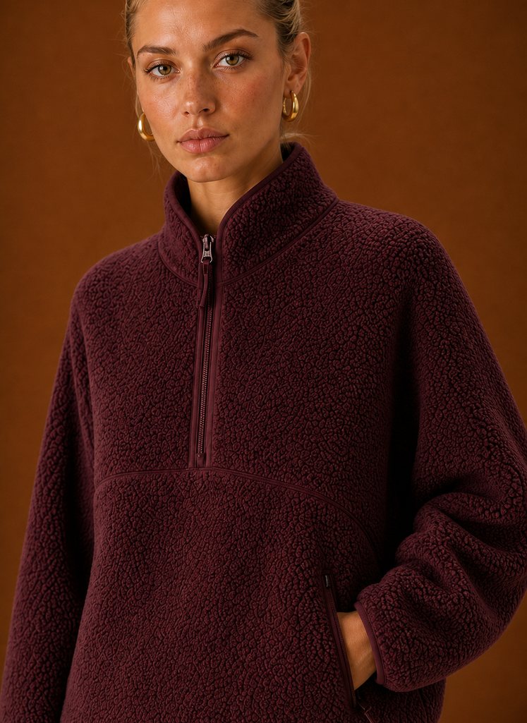 Barbara | Damski Polar Quarter-Zip