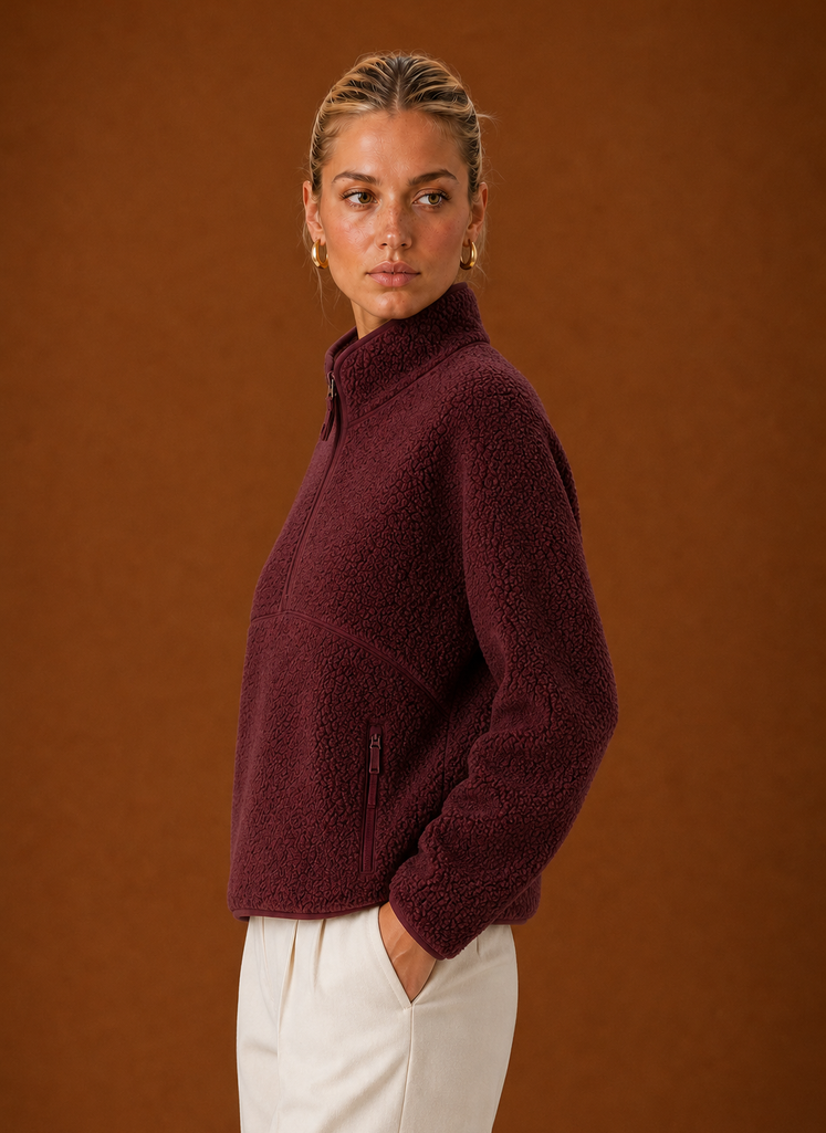 Barbara | Damski Polar Quarter-Zip
